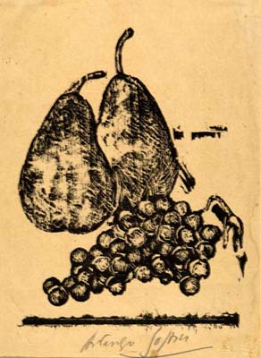 Soffici Ardengo - Pere e uva
